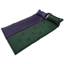 Portable Self-Inflating Inflatable Air Mattress Outdoor Bed +Pillow Camping Mat